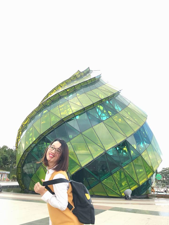 Không cần người yêu cô gái xinh đẹp 9x vẫn chọn Đà Lạt để du lịch