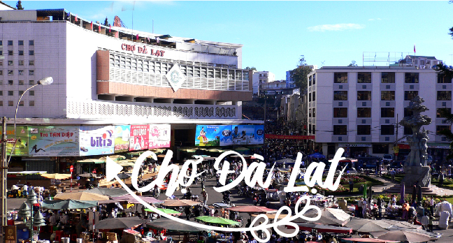 chợ ở Đà Lạt