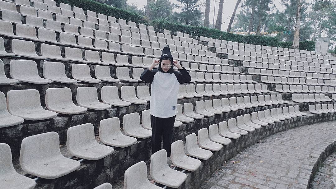 ảnh chụp đẹp ở nhà văn hóa thiếu nhi Đà Lạt
