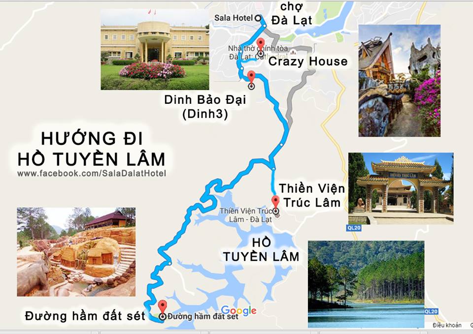 Cung đường Hồ Tuyền Lâm