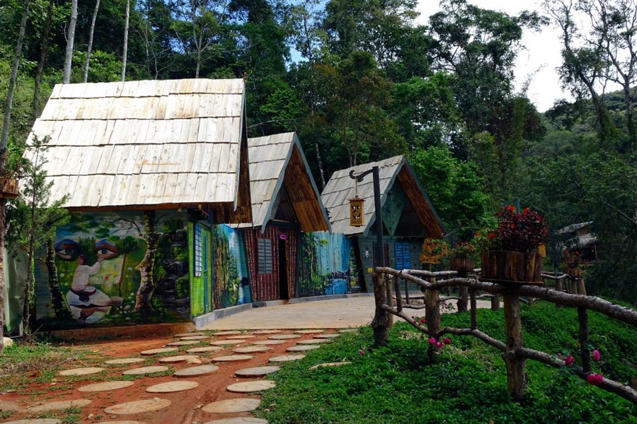 Khu nghỉ dưỡng sinh thái hoa sơn điền trang