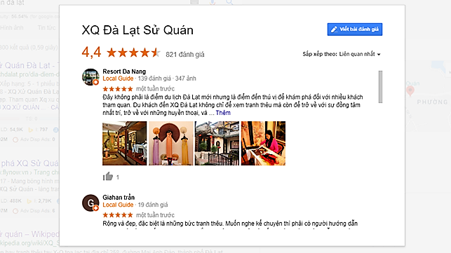 review XQ sử quán Đà Lạt