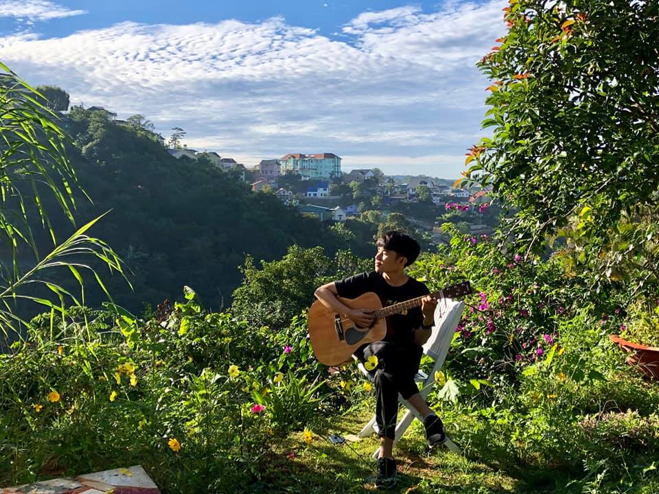 khung cảnh bình yên ở HT Farmstay Đà Lạt