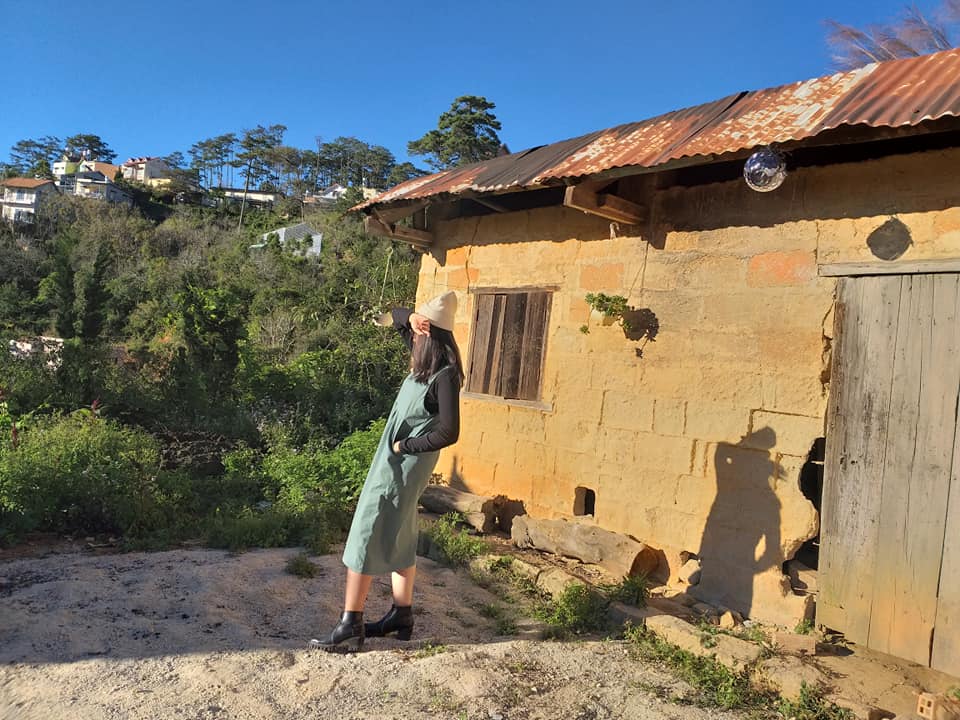 ngôi nhà 10 năm ở HT Farmstay Đà Lạt