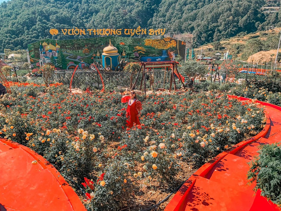giá vé vườn thượng uyển bay Đà Lạt