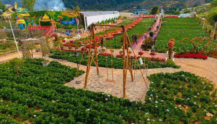 vườn thượng uyển bay Đà Lạt