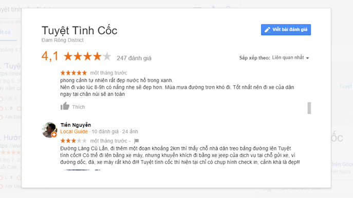 Đánh giá tuyệt tình cốc Đà Lạt