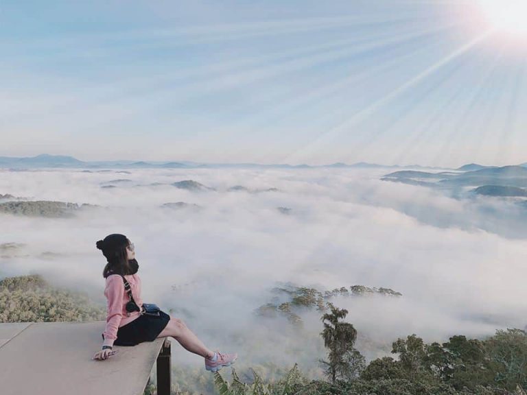 săn mây ở Đà Lạt