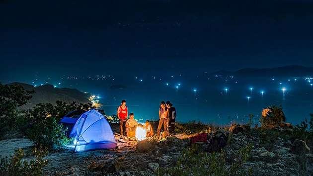 tour cắm trại qua đêm Đà Lạt